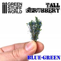 Tall Shrubbery - Blue Green - Image 1