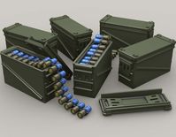 PA120 40mm 32 Cart Ammo Can set