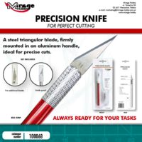 Precision Knife Red (5 extra blades)