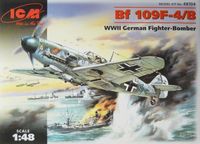 Bf 109F-4/B WWII German Fighter-bomber