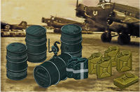 German WWII Jerrycans & Oil Drums - Image 1