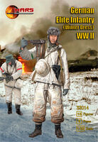 German WWII Elite Troops in winter dress