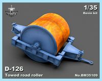 D-126 towed road roller