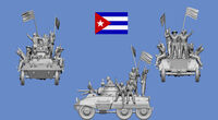 Insurgents Of Cuba Revolution For M8 Greyhound - Entering Havana - February 1959