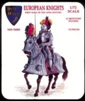 European Knights  16th cent 24 figures - Image 1