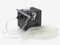 Spray-Work Air Compressor Advance with Sparmax Airbrush SX0.3D - Image 1