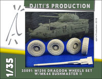 M1296 Dragoon Wheels Set W/MK44 BUSHMASTER II