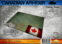 Canadian Armour Display Base 297 x 210mm