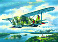 I-153 "Chaika" WWII Soviet Biplane Fighter