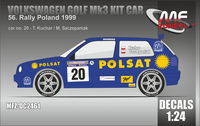 Volkswagen Golf MK3 Kit Car Kuchar - 56. Rally Poland 1999