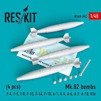 Mk.82 bombs (4pcs)(F-4, F-5, F-8, F-15, F-16, F-18, A-1, A-4, A-6, A-7, A-10, Kfir) - Image 1
