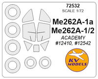 Me262A-1a / A-1/2 (ACADEMY) + wheels masks - Image 1