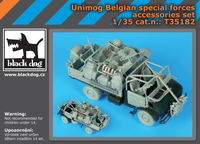 Unimog Belgian spec. forces accessories set for Revell
