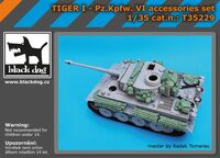 Tiger I - Pz.Kpfw. VI aaccessories set for Academy