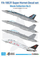 F-18E/F Super Hornet Decal Set - Movie Collection No. 5 - Image 1